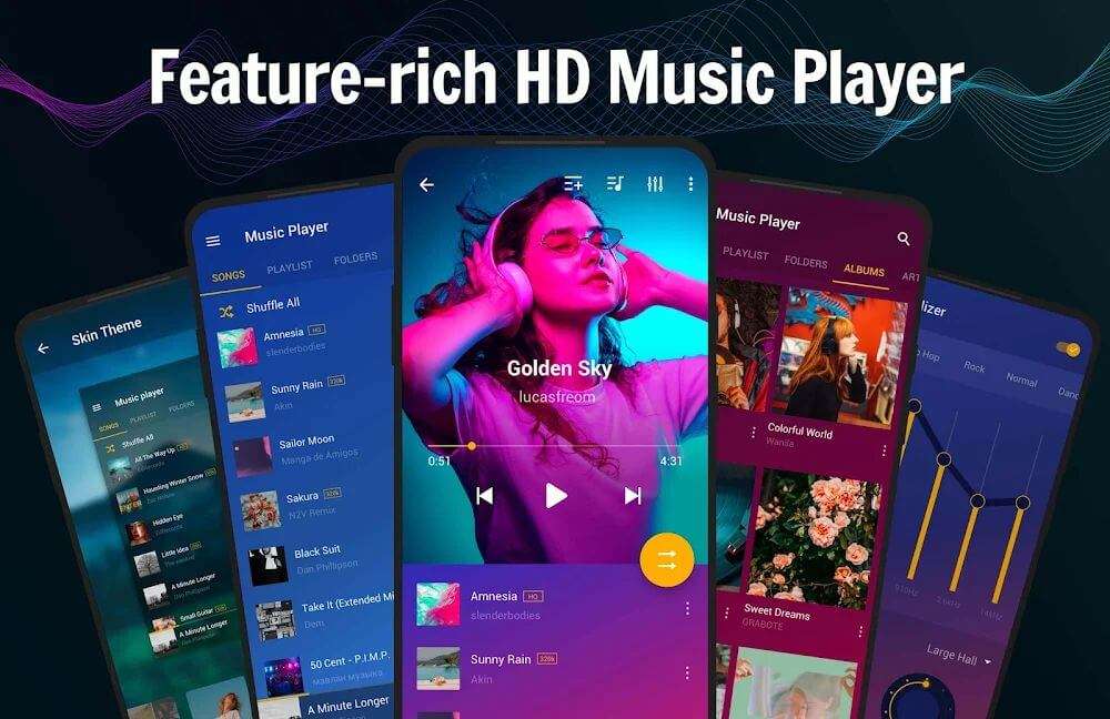 MUSIC PLAYER MOD APK Music Player v2.11.0.102 APK + MOD music player mp3 player audio player 2