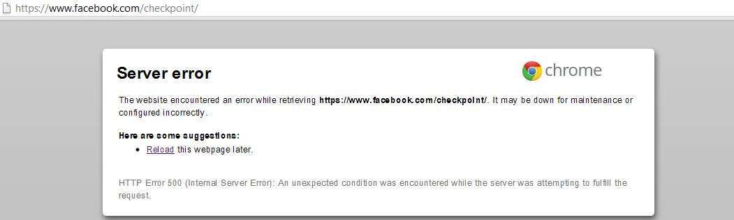 Read more about the article Is Facebook Down Again? Fixing Facebook Server Errors